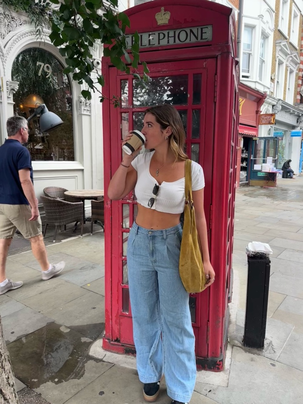 The Harlow Madewell Pleated Jeans